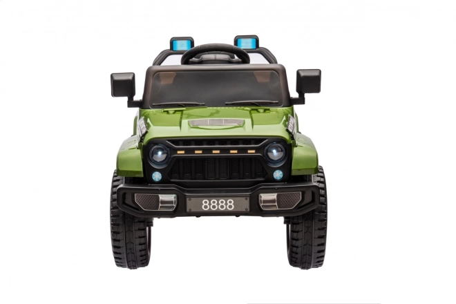 Detské auto na diaľkové ovládanie off road zelené