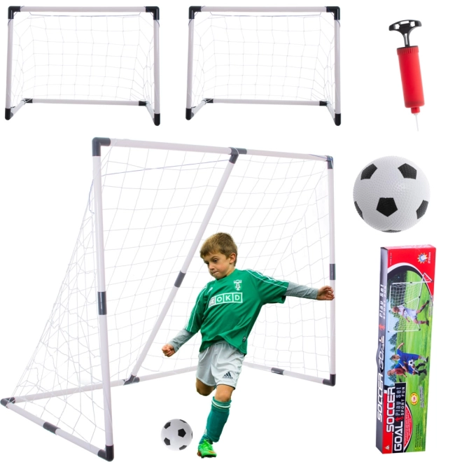 Futbalová bránka pre deti 2v1