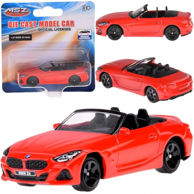 Kovové autíčko BMW Z4 M40i 1:57