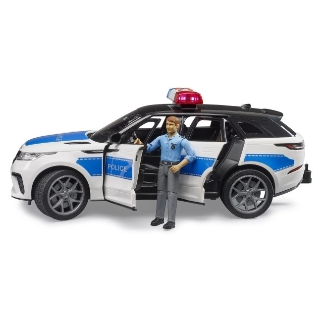 Bruder Policajné Auto Range Rover Velar