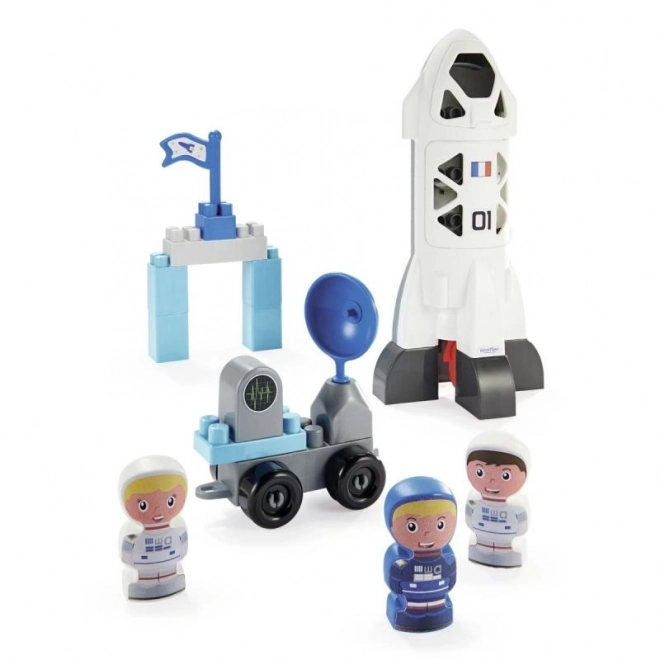 Raketoplán pre deti s astronautmi