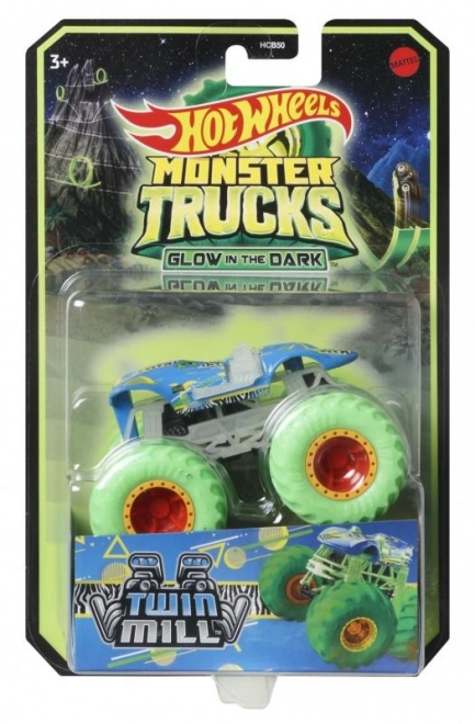 Hot Wheels Monster Trucks Svietiace v Tme