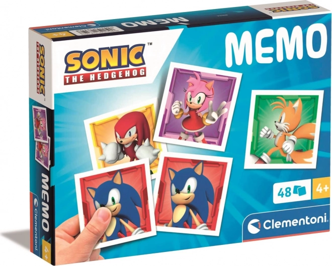 Memo hra Sonic od Clementoni