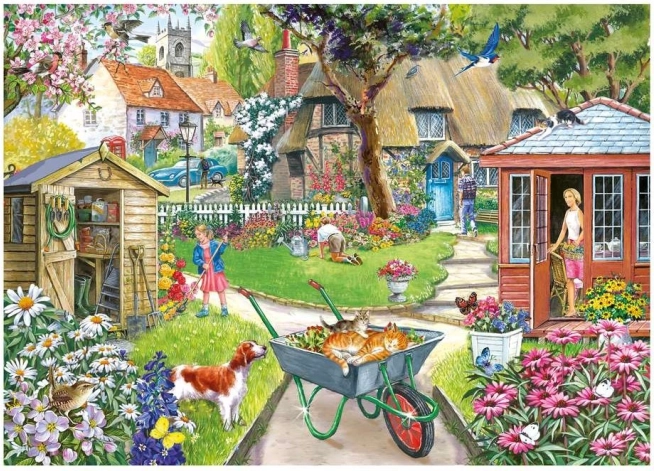 Puzzle Rozkvitnutá krása 1000 dielikov