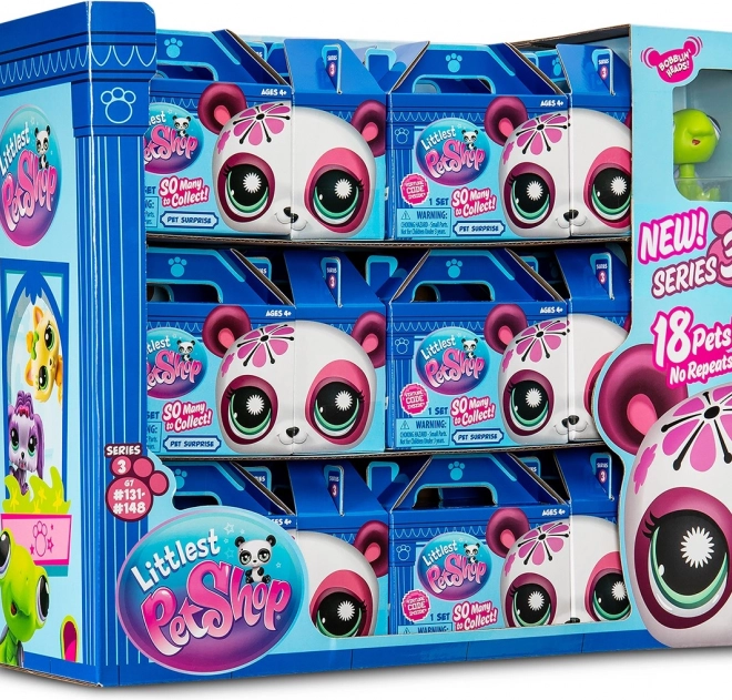 Figúrka Littlest Pet Shop Slepebalení Série 3