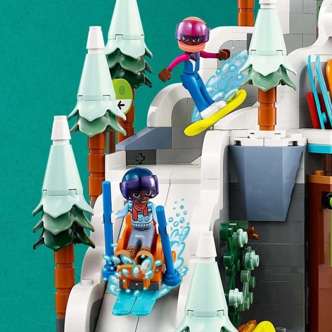 LEGO Friends Lyžiarsky svah a kaviareň