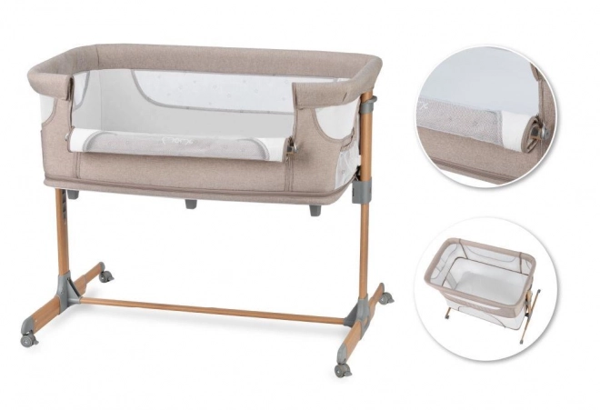 Postieľka 4v1 Béžová MoMi Smart Bed