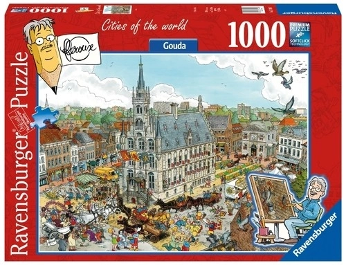 Ravensburger Puzzle Svetové Mesta: Gouda 1000 dielikov