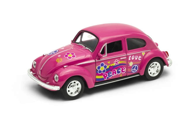 Model Auta Volkswagen Beetle Ružový