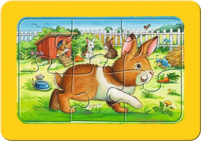 Ravensburger Moje prvé puzzle Zvierací kamaráti
