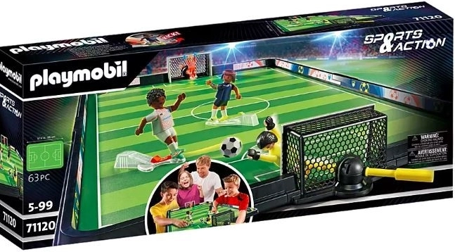 Playmobil Sports & Action futbalový štadión so sadou figúrok