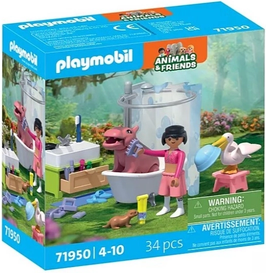 Playmobil Animals & Friends – zvieratká vo vani