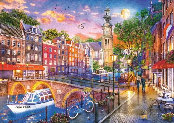 Ravensburger Puzzle Amsterdam 1000 kúskov