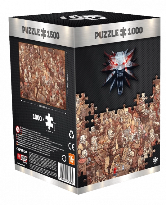 Puzzle The Witcher - Narodeniny 1000 dielikov