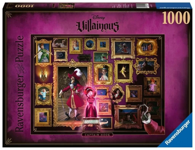 Ravensburger Puzzle Disney Villainous: Kapitán Hook 1000 dielikov