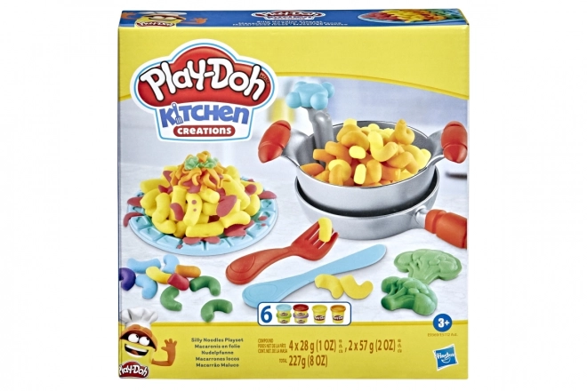 Play-Doh tvorba cestovín