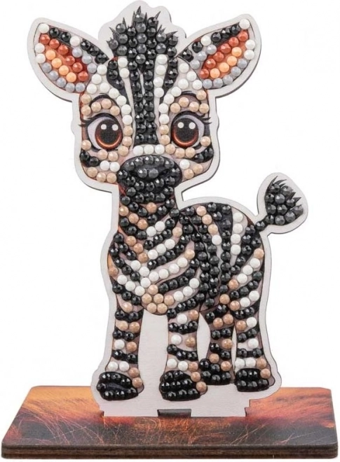Diamantové maľovanie Safari: Zebra
