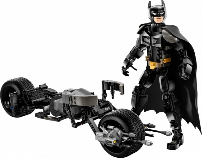 Skladaná figúrka: Batman a motorka Bat-Pod