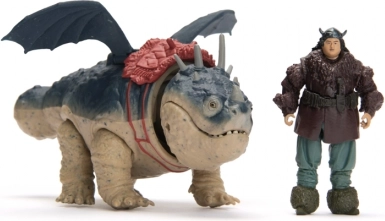 Ako vycvičiť draka - Drak a viking Gronckle a Rybinoha