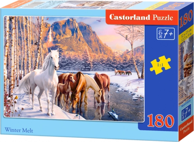 Castorland Puzzle Zimné tánie 180 dielikov