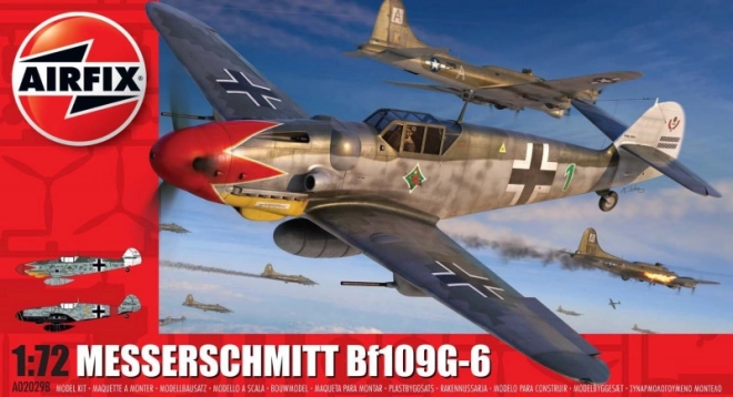 Plastový model Messerschmitt BF109G-6 v mierke 1/72
