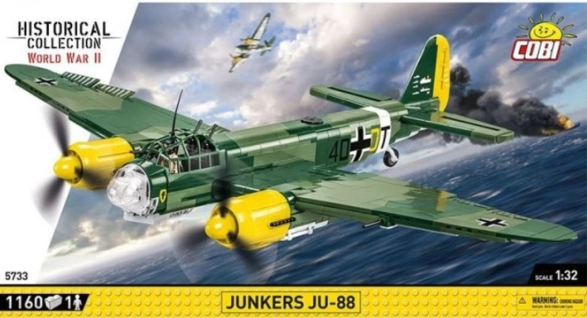 Bombardér Junkers Ju-88 z obdobia 2. svetovej vojny