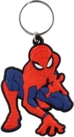 gumový prívesok na kľúče Spiderman strieľajúci pavučinu