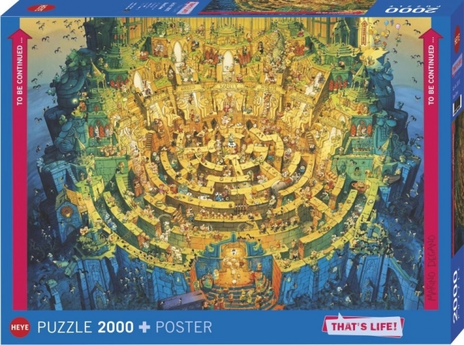 Heye Puzzle That's Life: Hluboko 2000 Dielikov