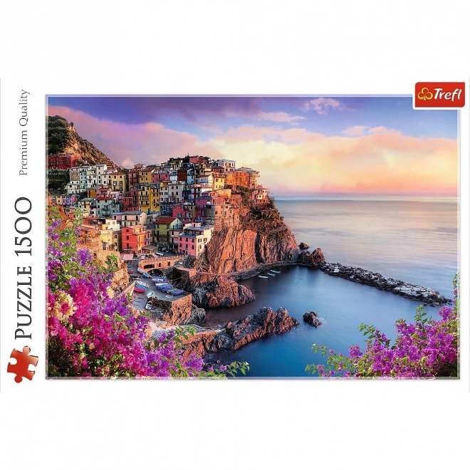 Trefl puzzle Výhľad na Manarolu, Taliansko 1500 dielikov