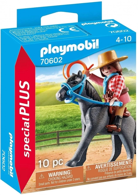 Playmobil westernová jazdkyňa