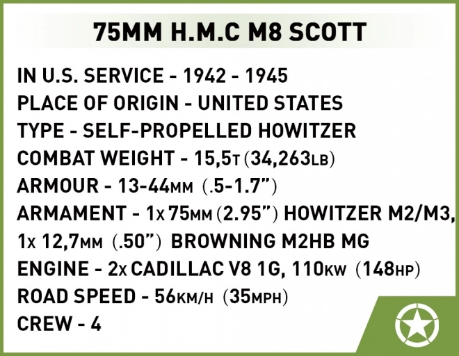 Kocky H.M.C. M8 Scott