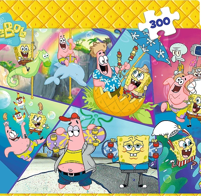 Puzzle SpongeBob v Bikini Bottom 300 dielikov