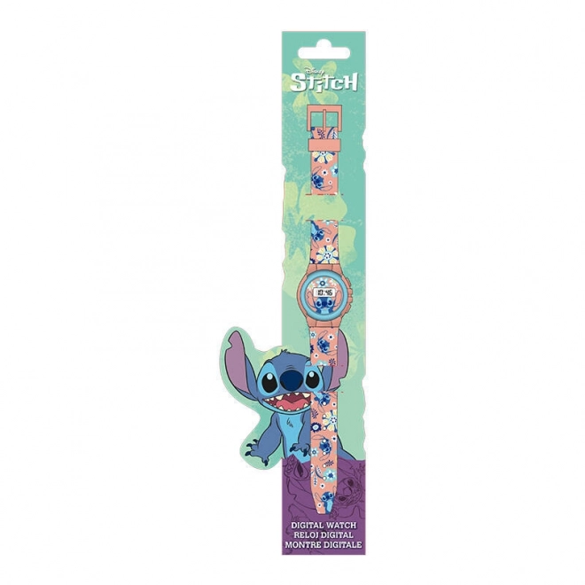 Detské digitálne hodinky Stitch od Kids Licensing