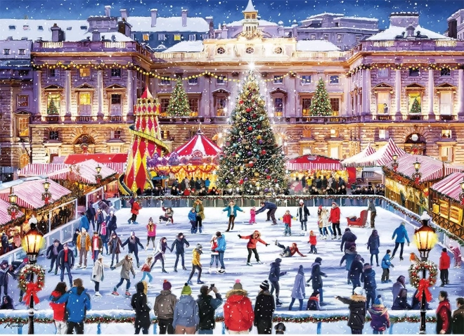 Puzzle Korčuľovanie pri Somerset House