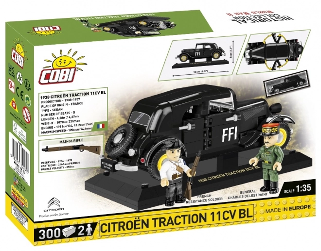 Kocky Historická Kolekcia Citroen Traction 11CVBL Executive Edition