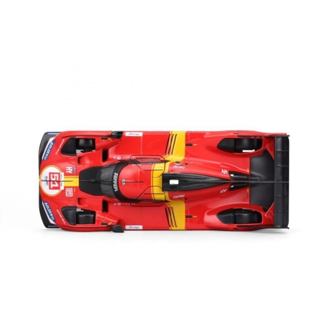 Model auta Bburago Ferrari Racing 499P LMH