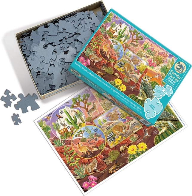 Rodinné puzzle Kouzlo púšte 350 dielikov