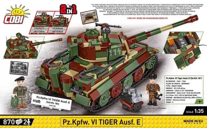 Stavebnica Pz.Kpfw. VI Tiger Ausf. E