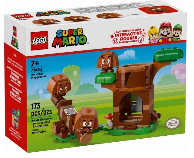 Goombovia na ihrisku LEGO Super Mario