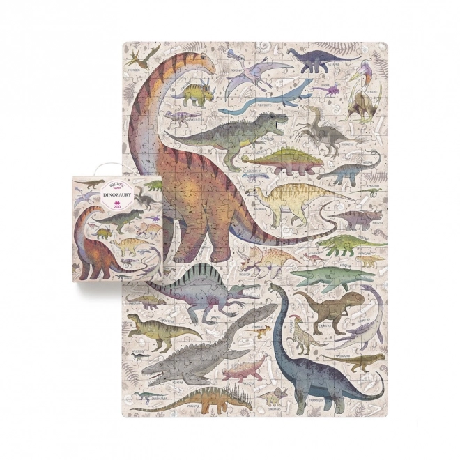 Puzzlove CzuCzu Dinosaury Rodinné Puzzle 200 dielikov