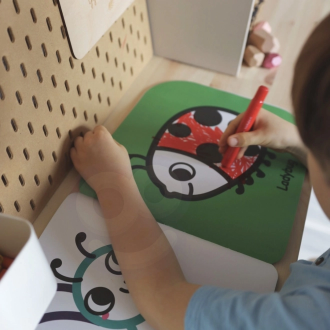 Tooky Toy vzdelávacia krabica Montessori 6v1