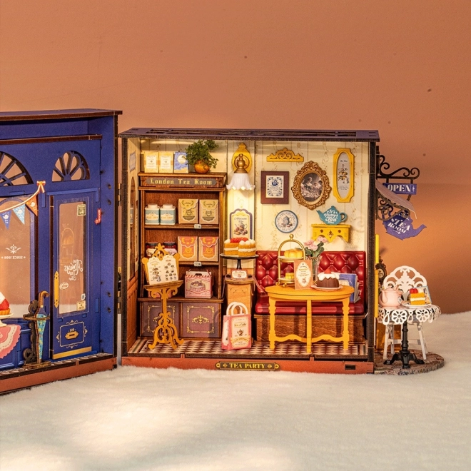 Miniatúrny domček Čajovňa pre chvíle pohody