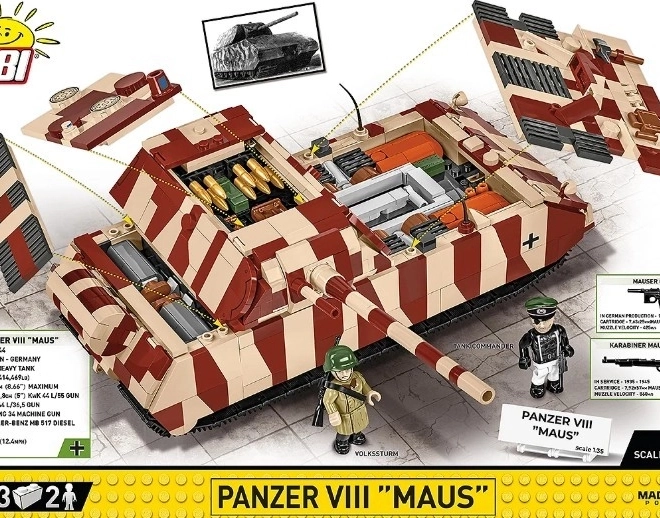 Stavebnica Panzer VIII Maus