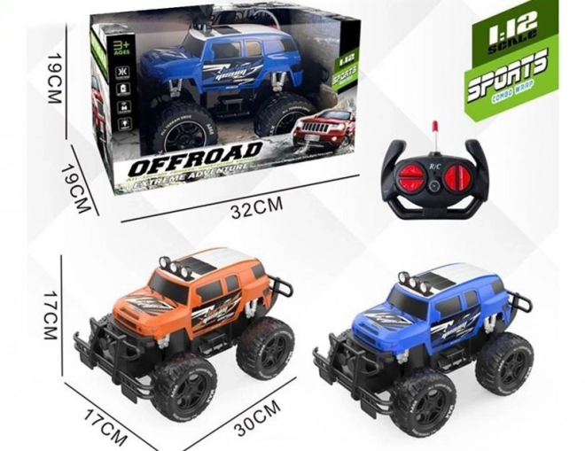 Auto R/C na diaľkové ovládanie OFF-ROAD