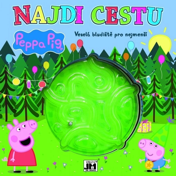 Najdi cestu Peppa Pig Veselá bludiště