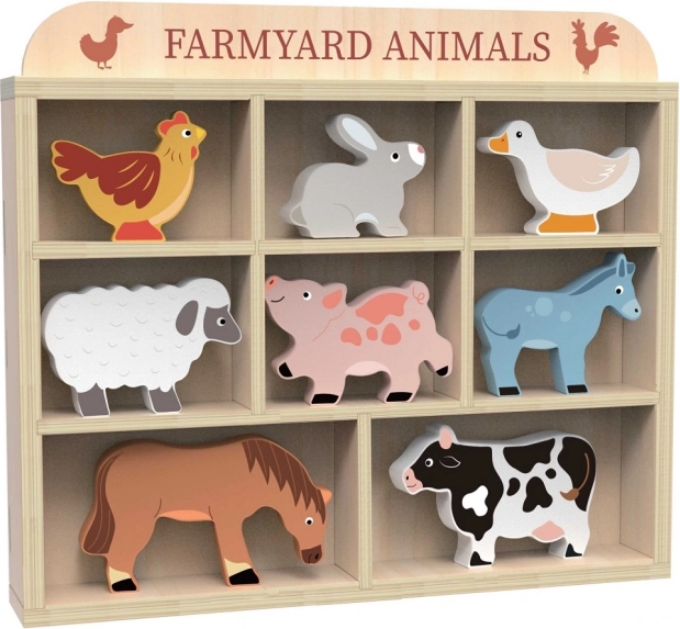 Sada zvieratiek na farmu 2Kids Toys z FSC dreva