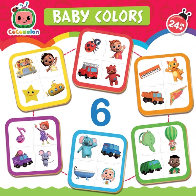 Educa Baby Puzzle CoComelon Poznávaj Farby