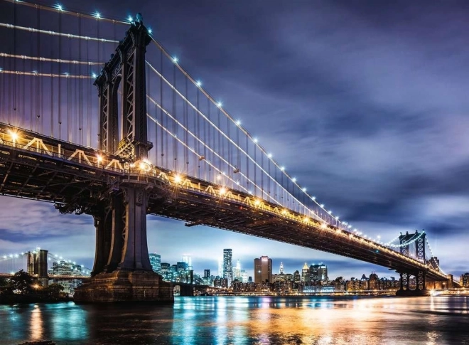 Ravensburger Puzzle New York: Mesto, ktoré nikdy nespí 500 dielikov
