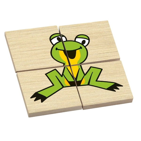 Veľké a bezpečné dieliky 4 × 4 × 0,6 cm