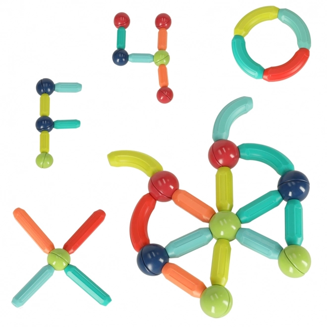 Magnetické kocky pre najmenších - 25 kusov